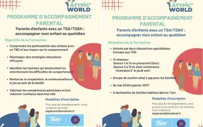 Programme d&rsquo;Accompagnement Parental ATYPIC&rsquo;WORLD