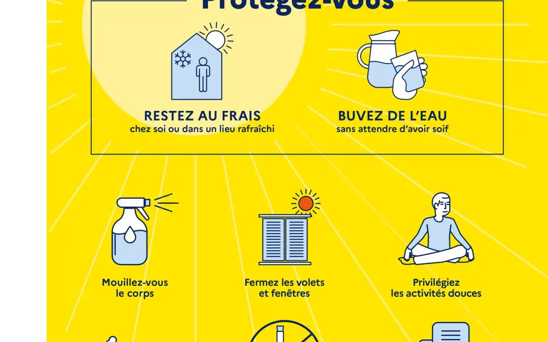 PENDANT LES FORTES CHALEURS
