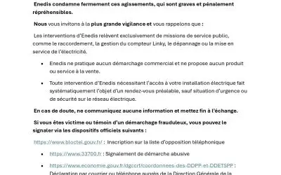 ENEDIS VIGILANCE FRAUDE