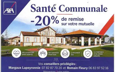 Permanence Mutuelle de Village AXA le 09/09/26