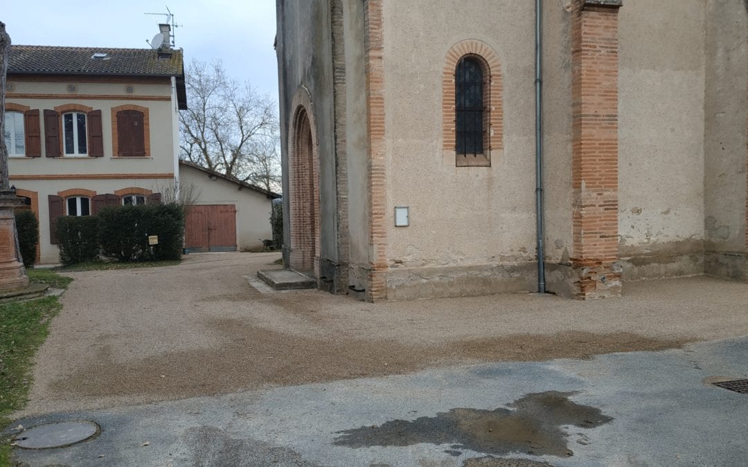 Réfection des abords de l&rsquo;église