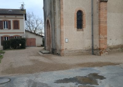 Réfection des abords de l&rsquo;église