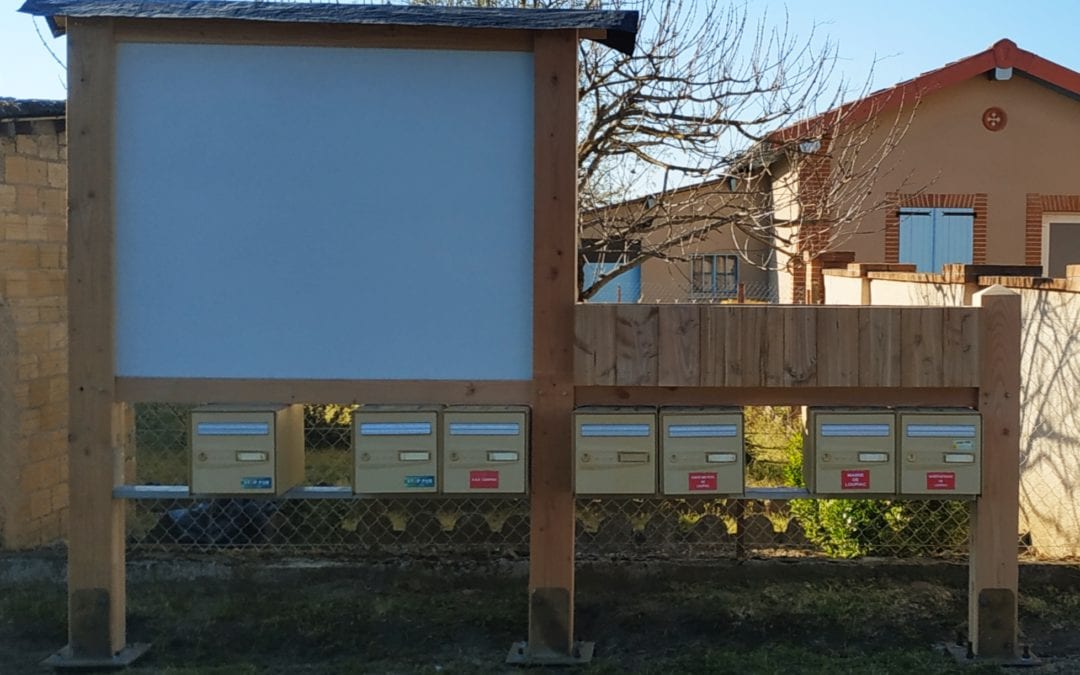 Panneau d&rsquo;affichage