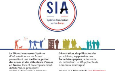 Chasseurs détenteurs d’armes : obligation de création d’un compte sur le Système d’Information sur les Armes (SIA)